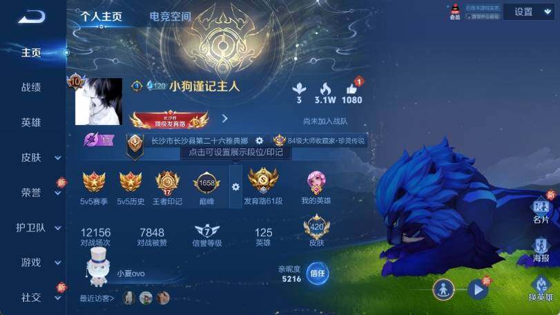 WZ033185319王者荣耀账号详情图10 WZ033185319王者荣耀账号详情图10