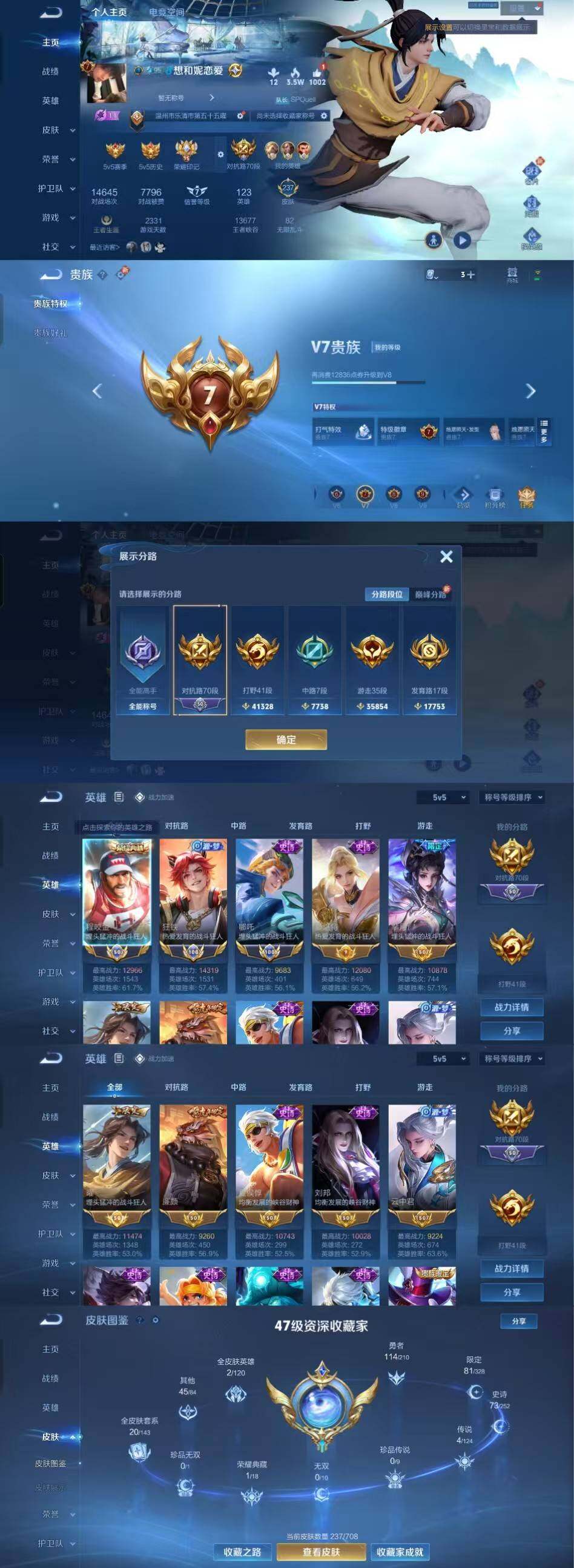 WZYXS3203584王者荣耀账号详情图2 WZYXS3203584王者荣耀账号详情图2
