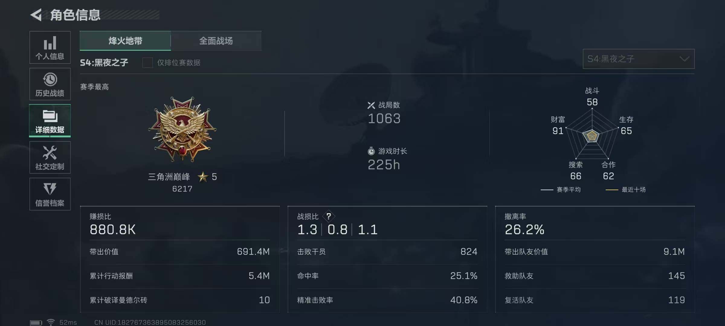 SJZQM329064三角洲行动账号详情图14