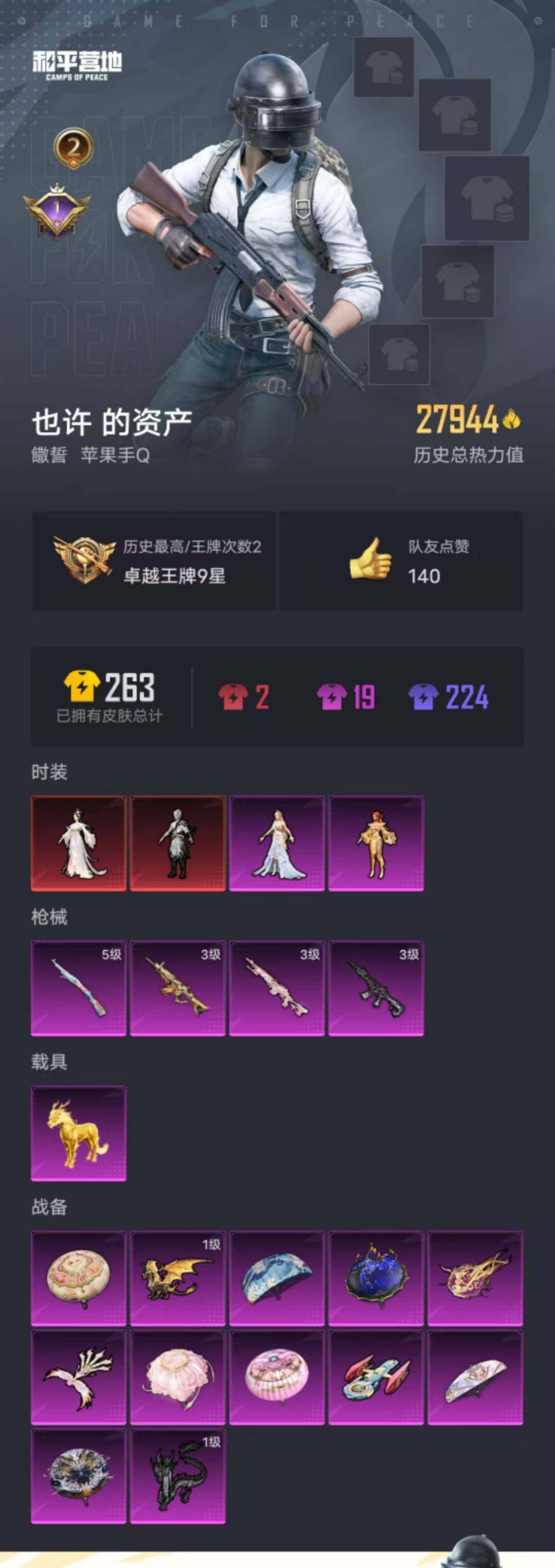 HPYXS3284676和平精英账号详情图19 HPYXS3284676和平精英账号详情图19