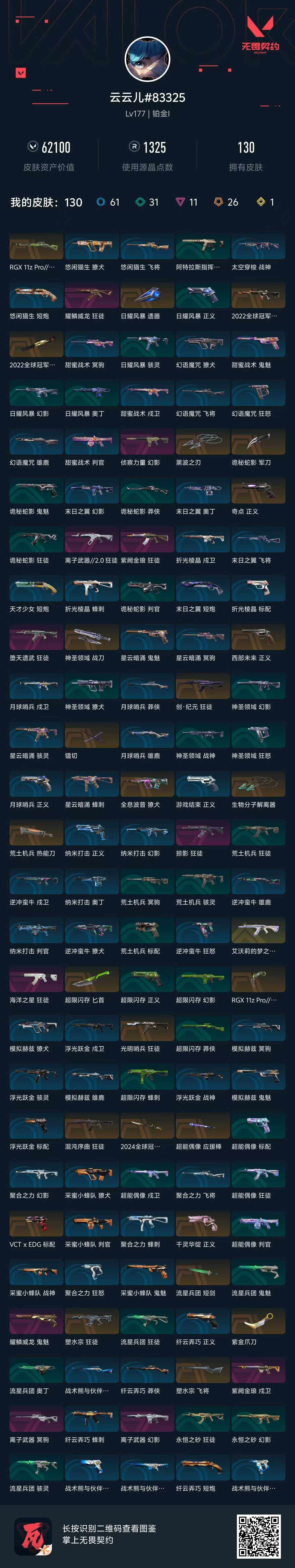 WWQQM310385无畏契约账号详情图14 WWQQM310385无畏契约账号详情图14