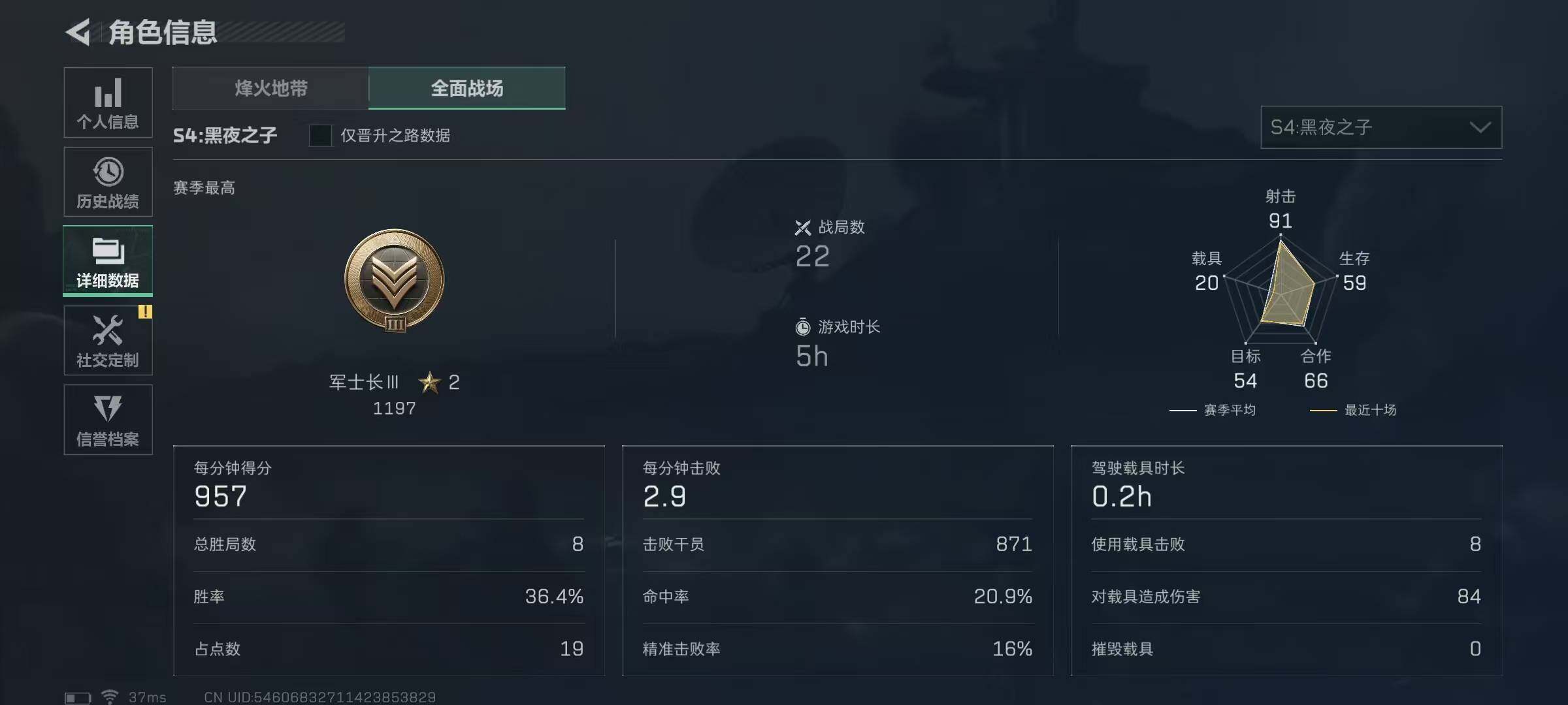 SJZEY38245三角洲行动账号详情图5