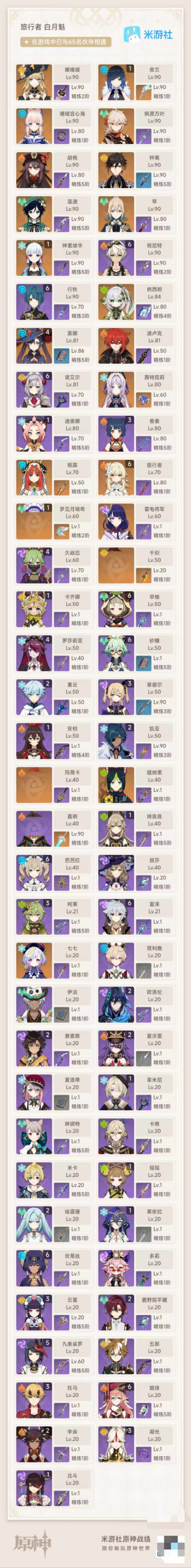 YSEY34596原神账号详情图5