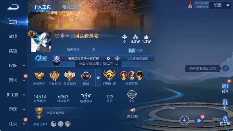 WZ033188466王者荣耀账号详情图7 WZ033188466王者荣耀账号详情图7