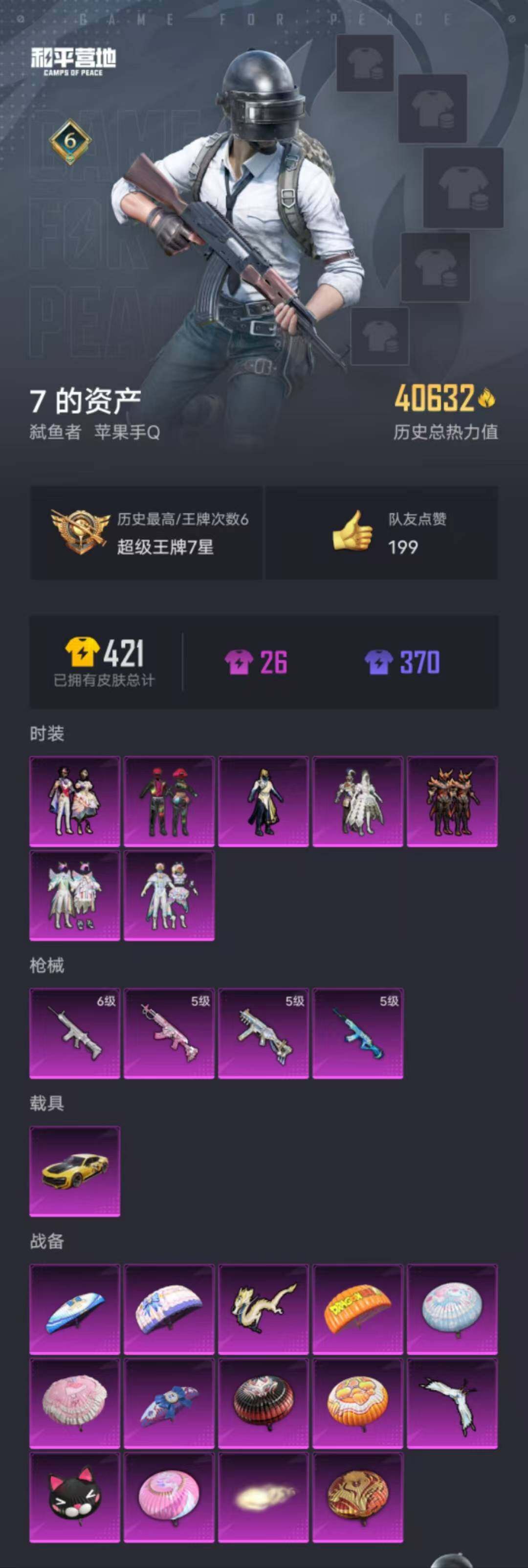 HPYXS3284971和平精英账号详情图20 HPYXS3284971和平精英账号详情图20