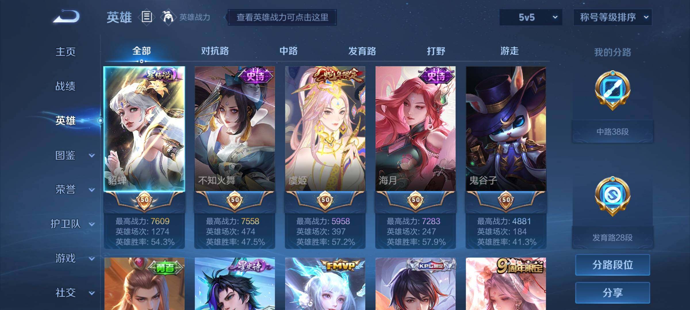 WZYXS3202797王者荣耀账号详情图3 WZYXS3202797王者荣耀账号详情图3