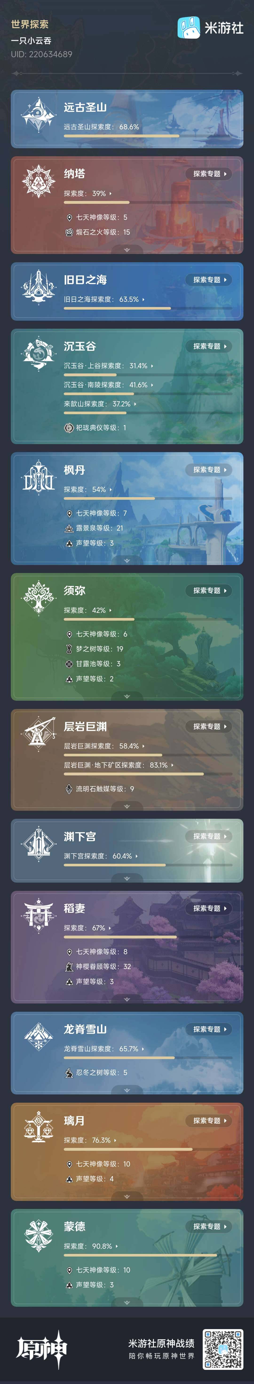 YSEY34618原神账号详情图13 YSEY34618原神账号详情图13