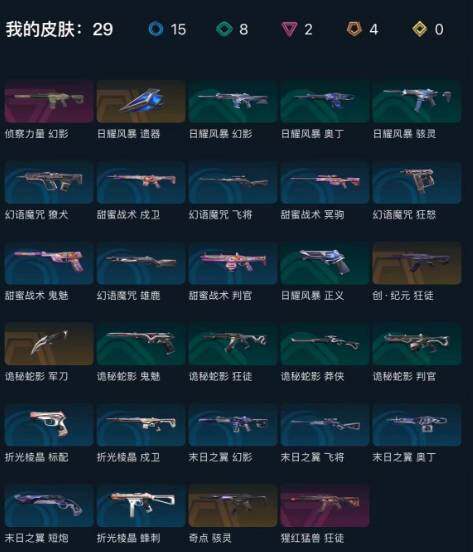 WWQEY37188无畏契约账号详情图4 WWQEY37188无畏契约账号详情图4