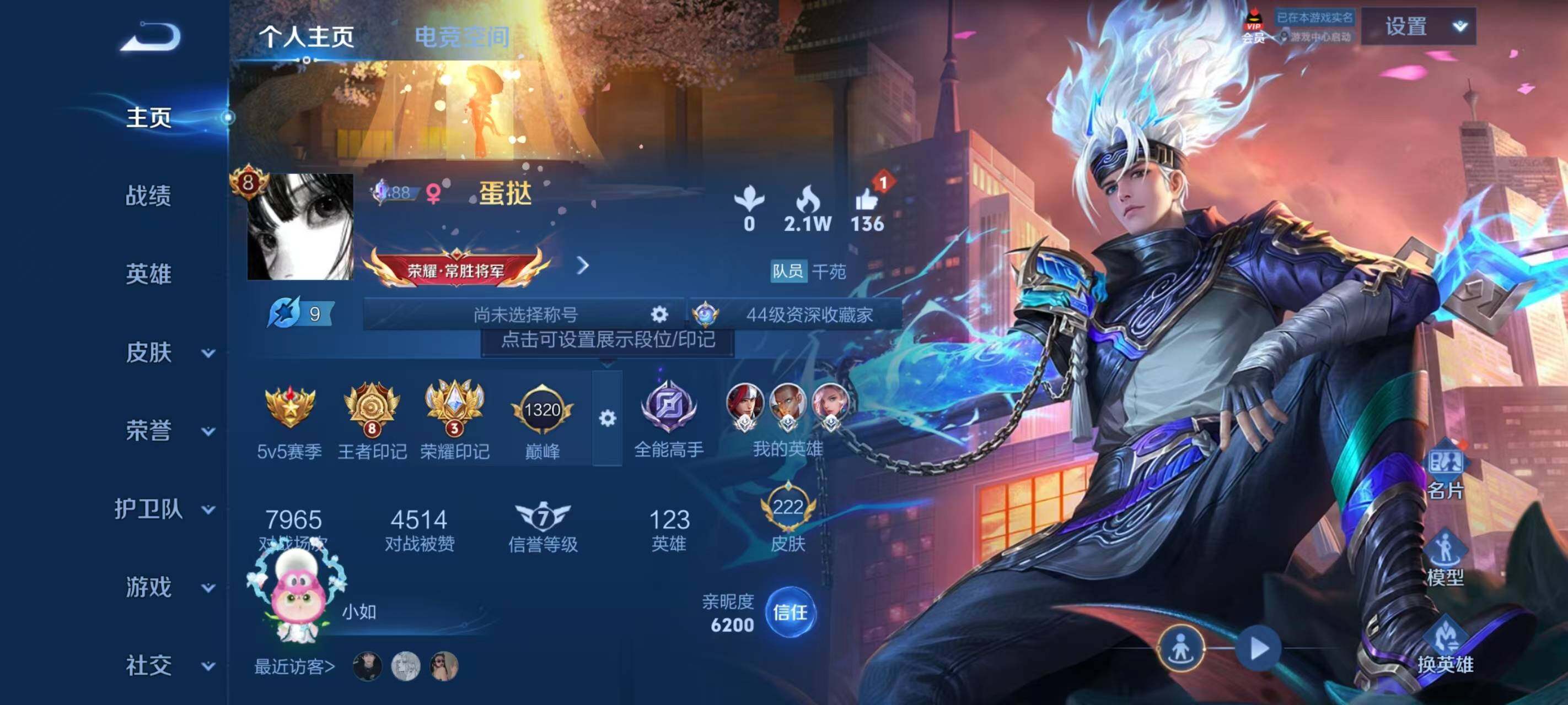 WZ033189582王者荣耀账号详情图20 WZ033189582王者荣耀账号详情图20