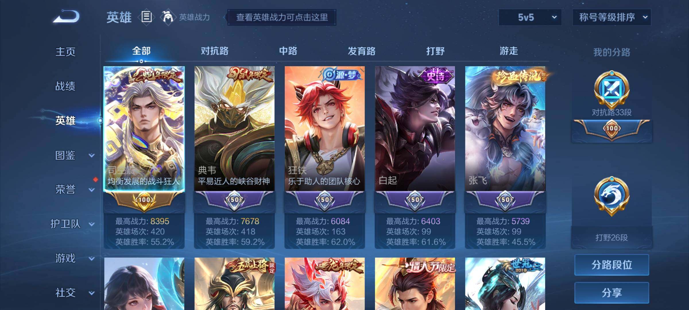 WZYXS3202873王者荣耀账号详情图3 WZYXS3202873王者荣耀账号详情图3