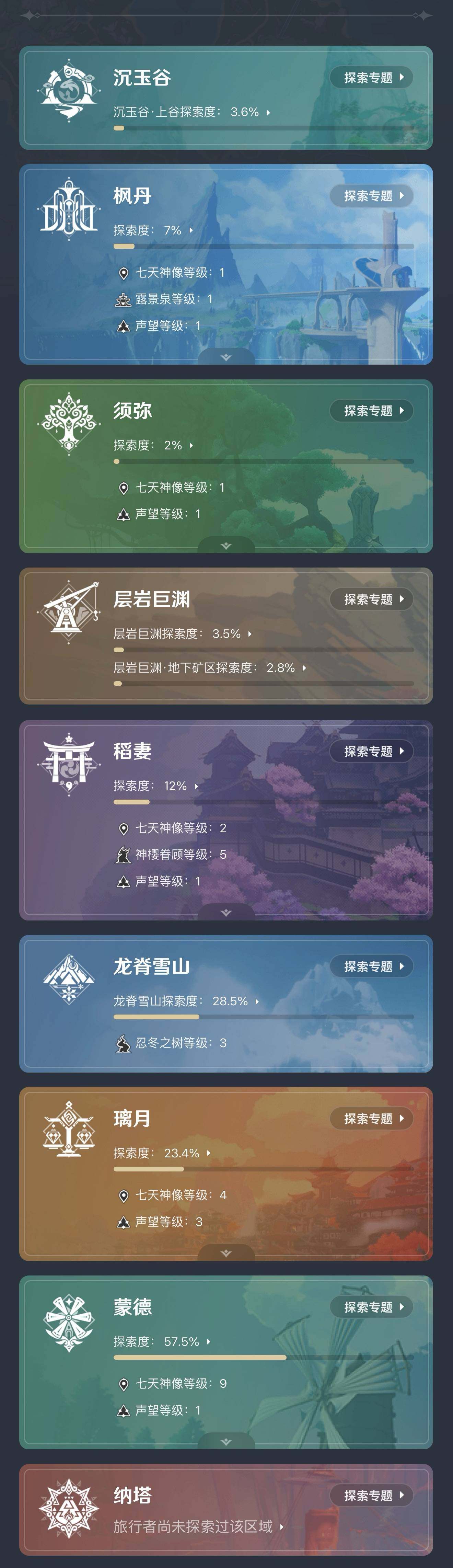 YSEY34789原神账号详情图4 YSEY34789原神账号详情图4