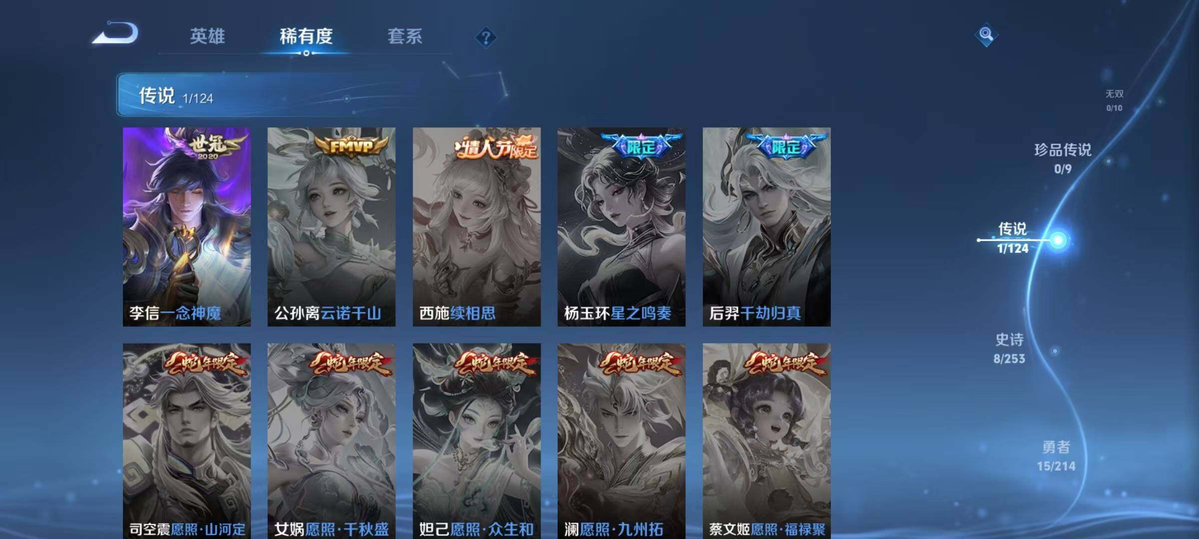 WZJZ3194945王者荣耀账号详情图6 WZJZ3194945王者荣耀账号详情图6