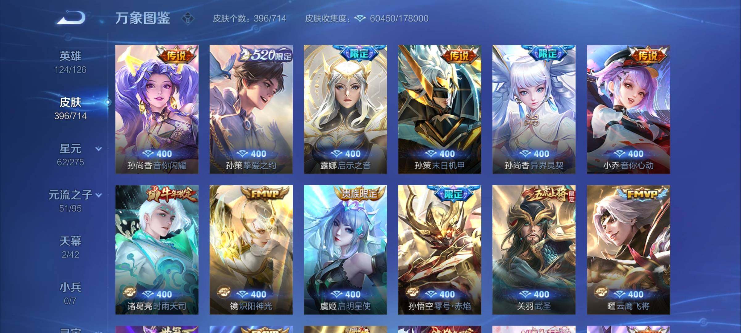 WZYXS3203115王者荣耀账号详情图5