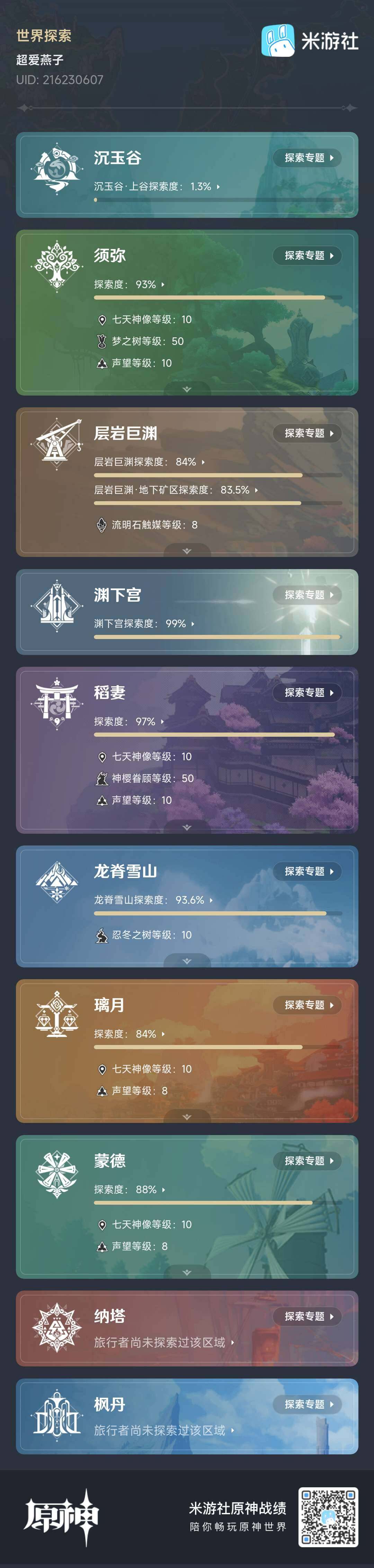 YSEY34852原神账号详情图14 YSEY34852原神账号详情图14