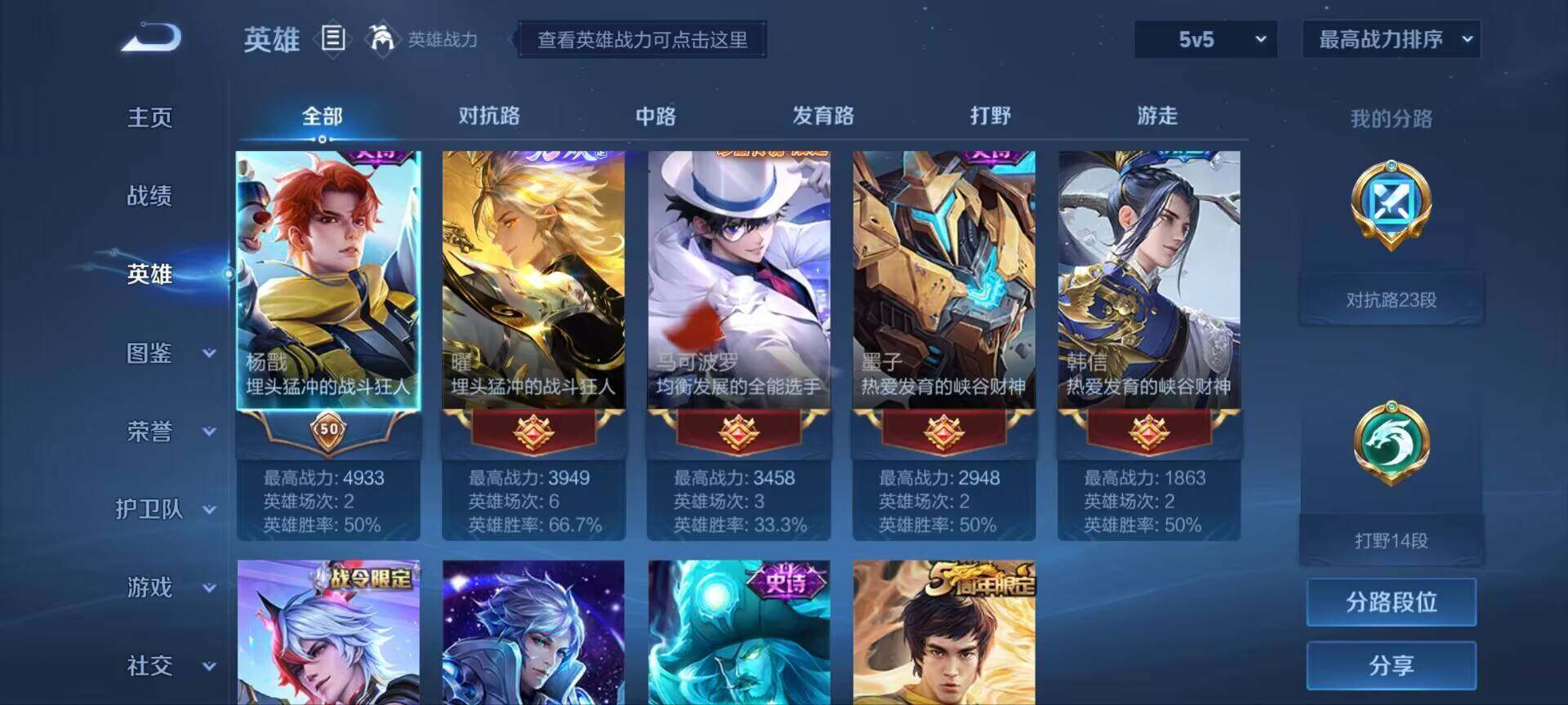WZ033192565王者荣耀账号详情图7
