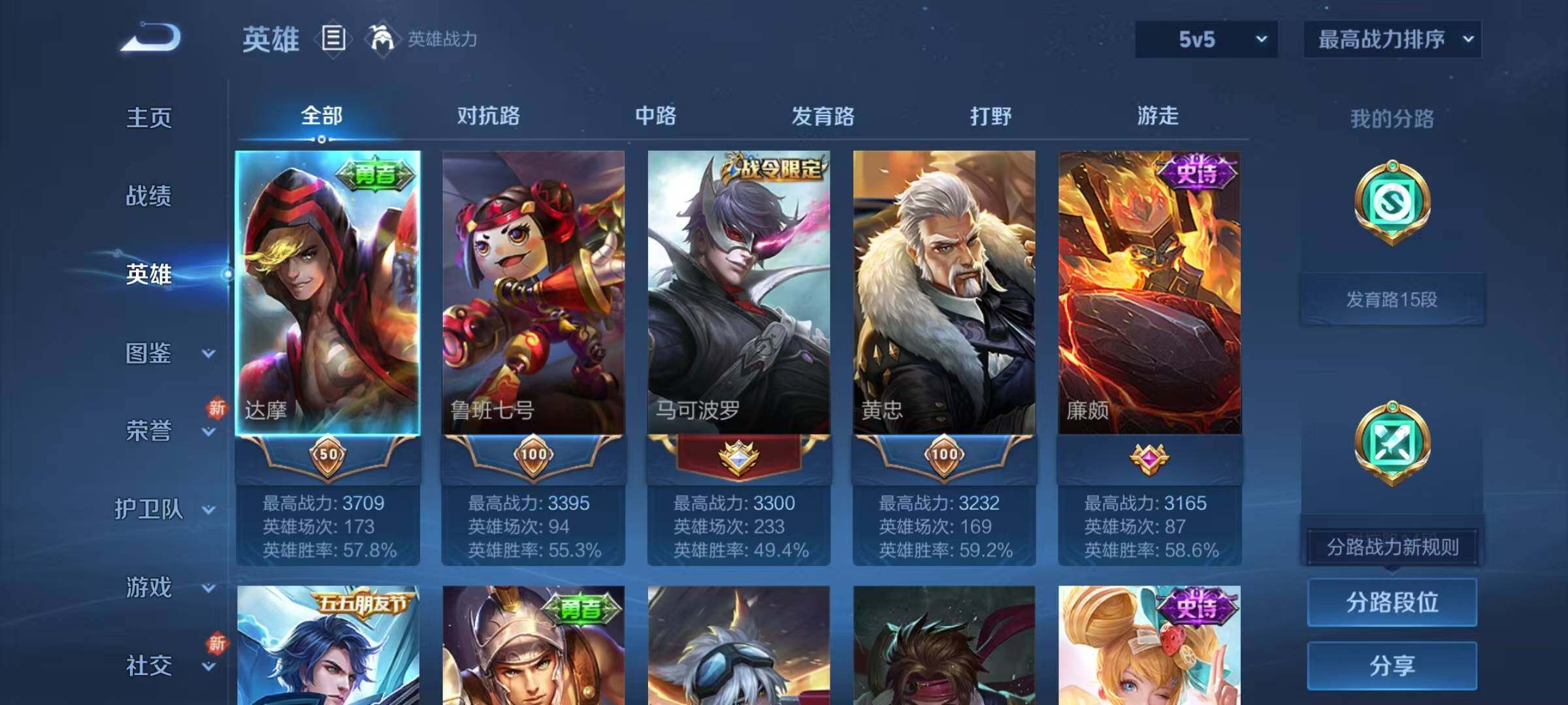 WZJZ3194966王者荣耀账号详情图6
