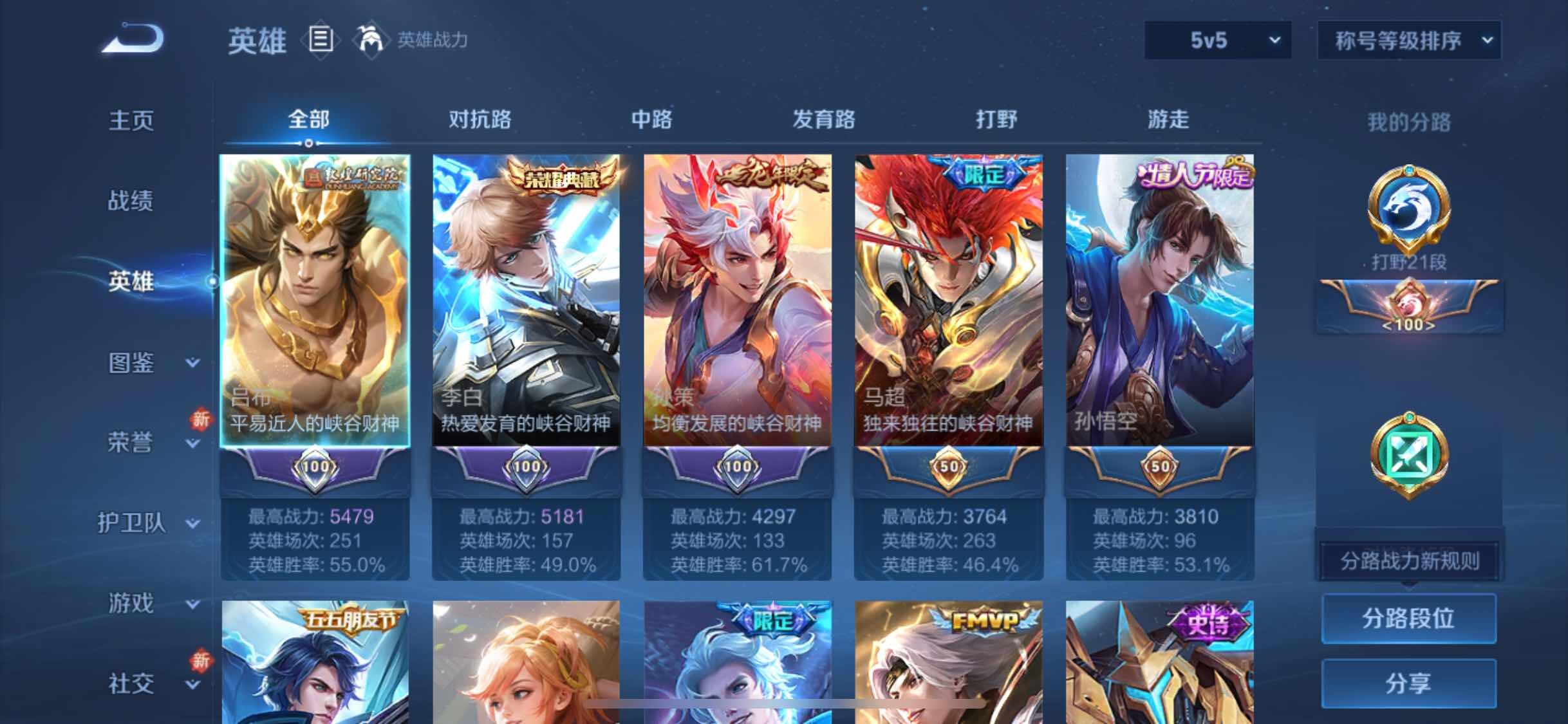 WZYXS3203201王者荣耀账号详情图3