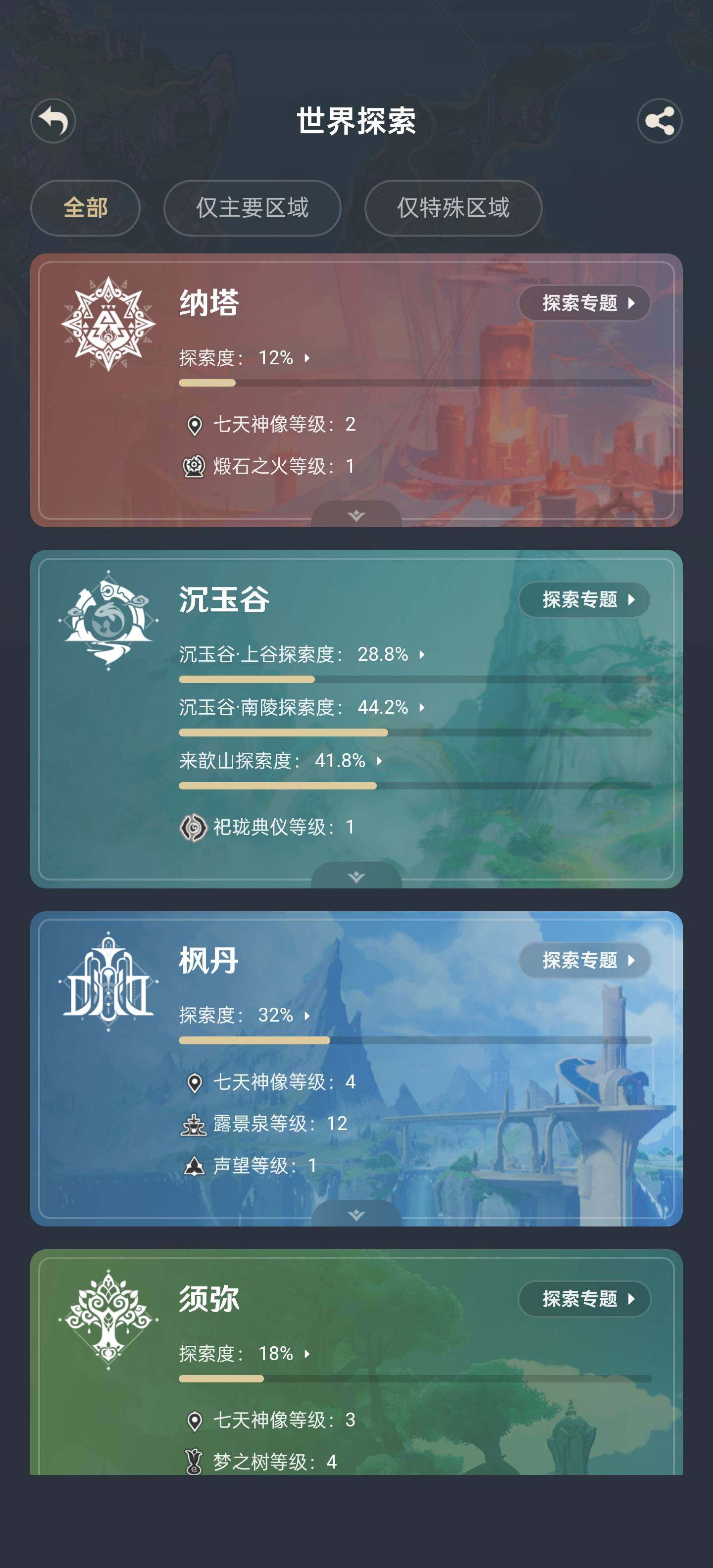 YSEY34904原神账号详情图6 YSEY34904原神账号详情图6