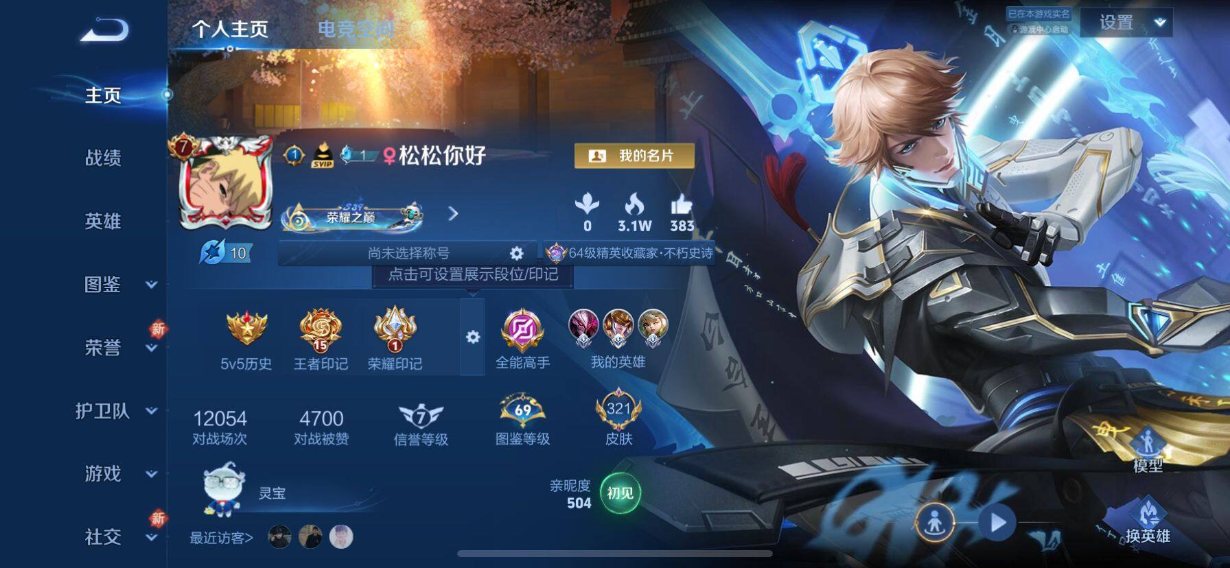 WZ033193508王者荣耀账号详情图8 WZ033193508王者荣耀账号详情图8