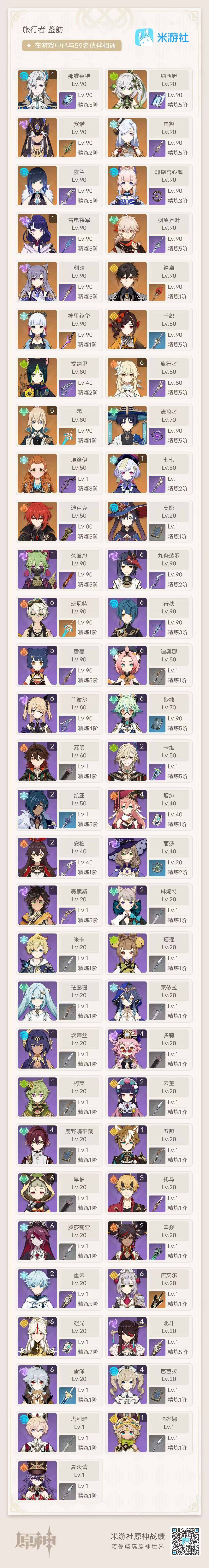 YSEY34913原神账号详情图11 YSEY34913原神账号详情图11