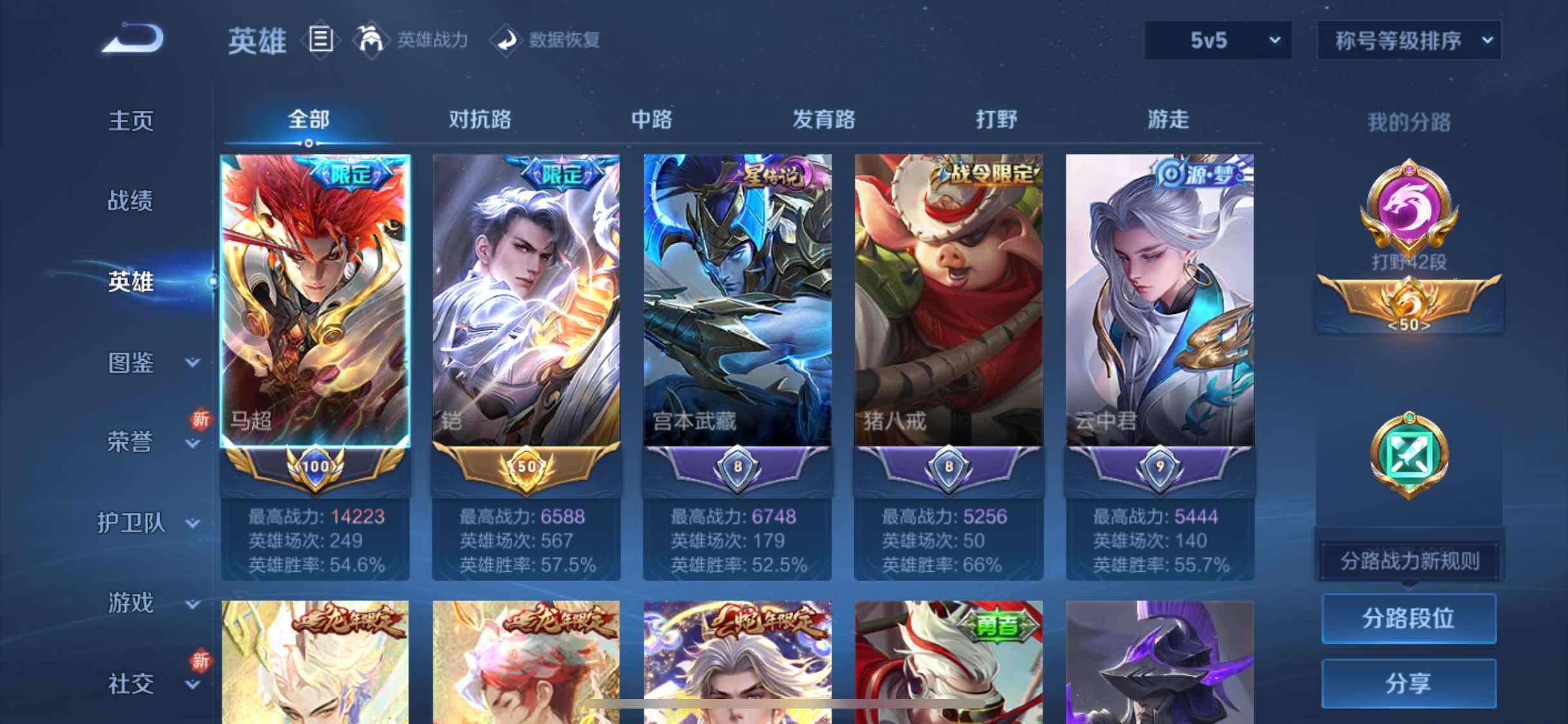 WZYXS3203210王者荣耀账号详情图3 WZYXS3203210王者荣耀账号详情图3