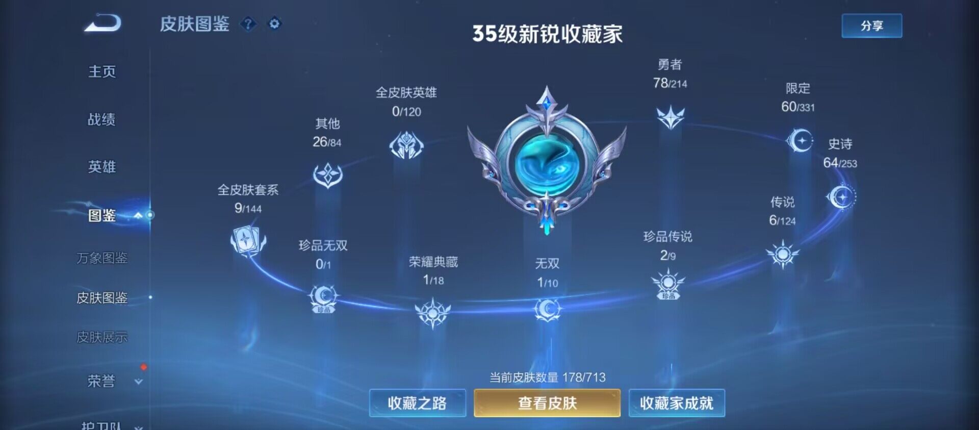 WZ033193517王者荣耀账号详情图3 WZ033193517王者荣耀账号详情图3