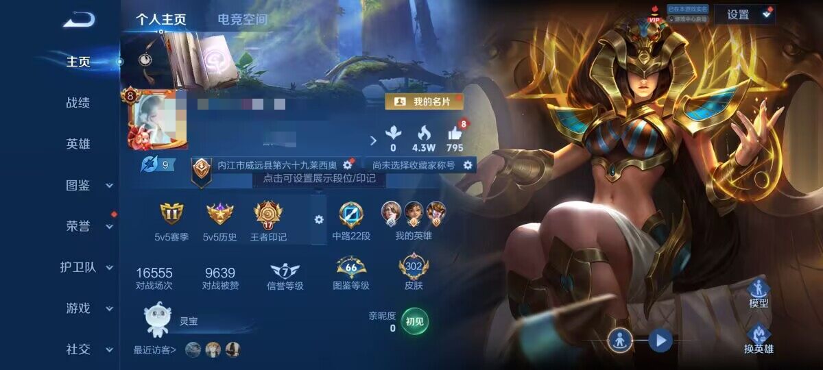 WZEY3193439王者荣耀账号详情图8 WZEY3193439王者荣耀账号详情图8