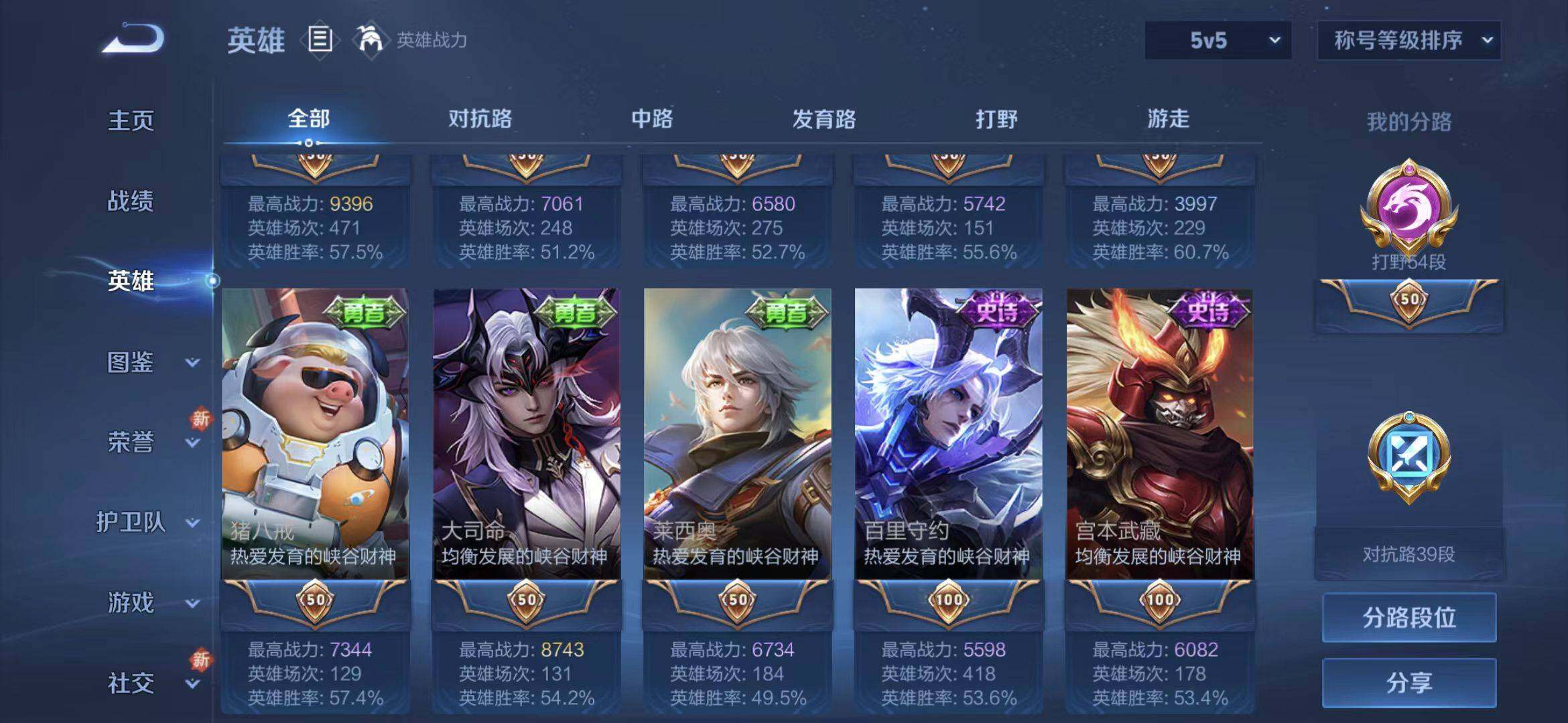 WZQM3385639王者荣耀账号详情图9 WZQM3385639王者荣耀账号详情图9