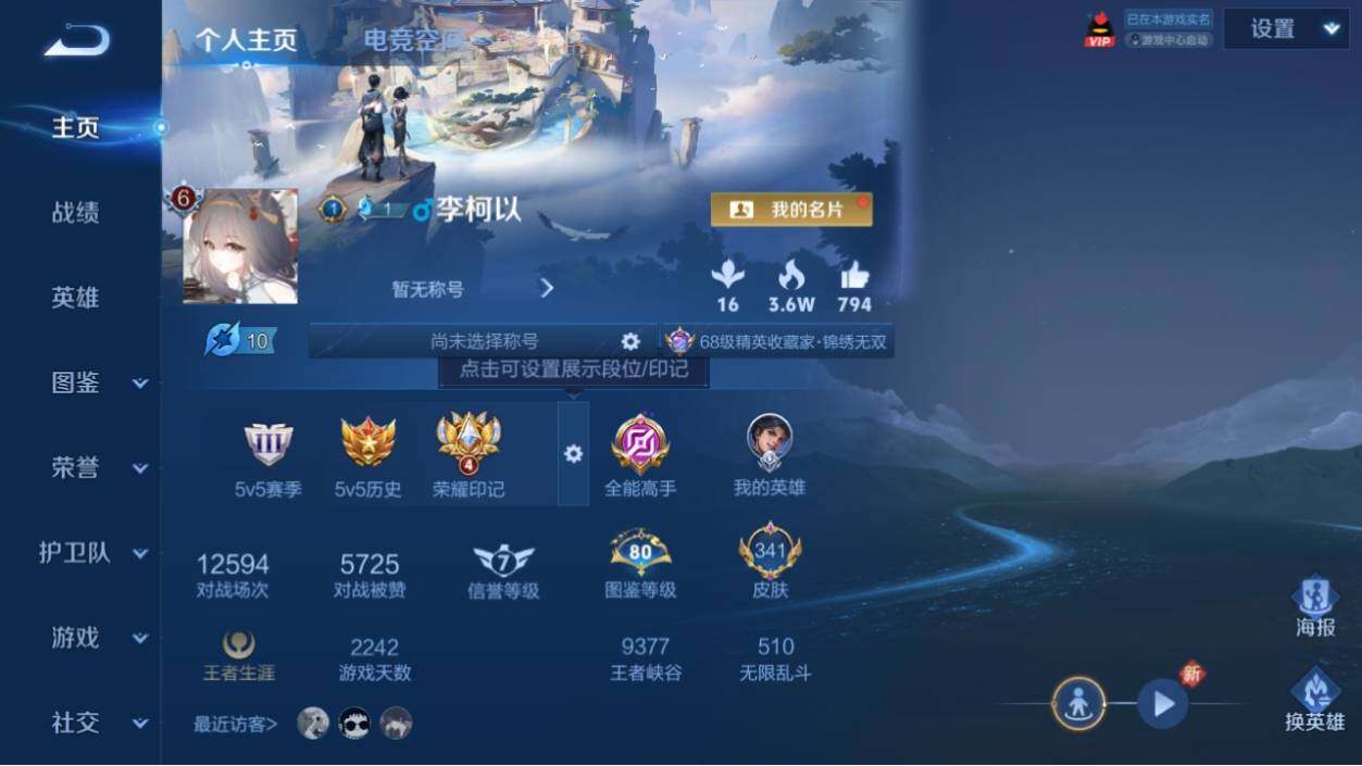 WZ033193870王者荣耀账号详情图8 WZ033193870王者荣耀账号详情图8
