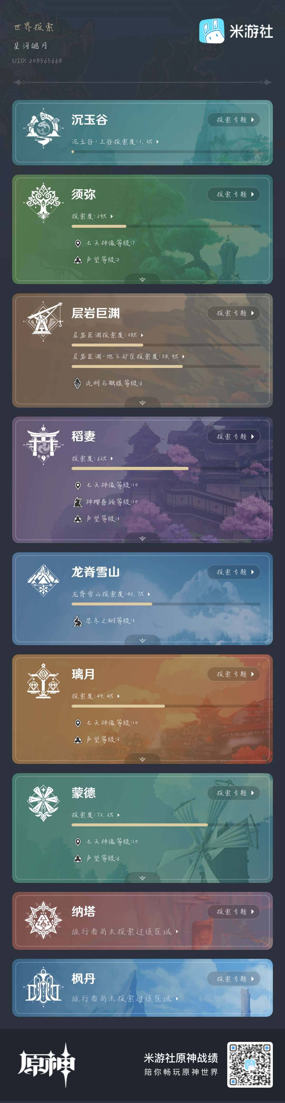 YSEY34993原神账号详情图6 YSEY34993原神账号详情图6