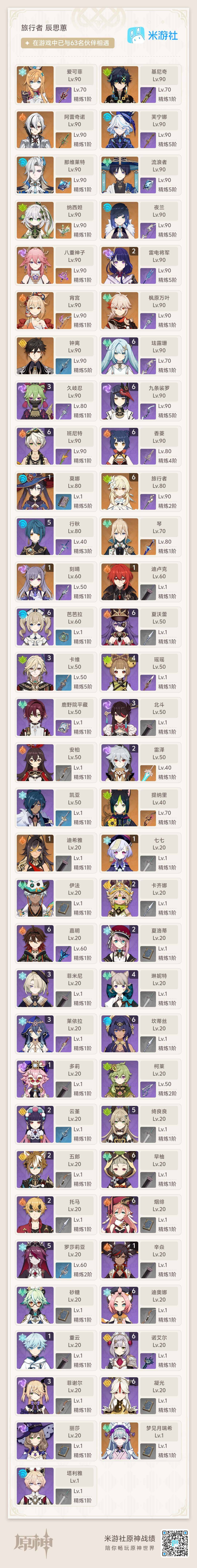 YSEY34970原神账号详情图8 YSEY34970原神账号详情图8
