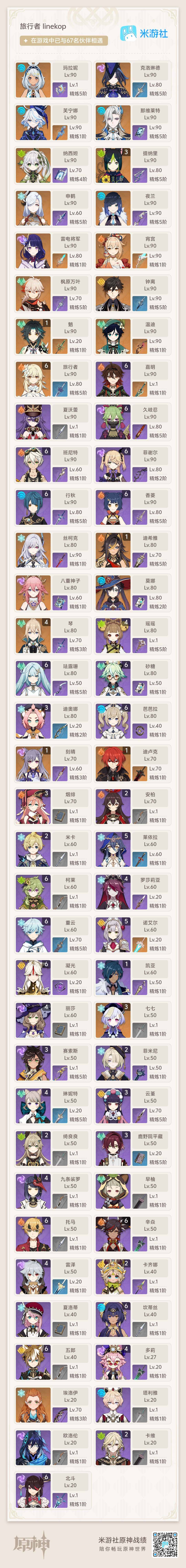 YSEY34972原神账号详情图8