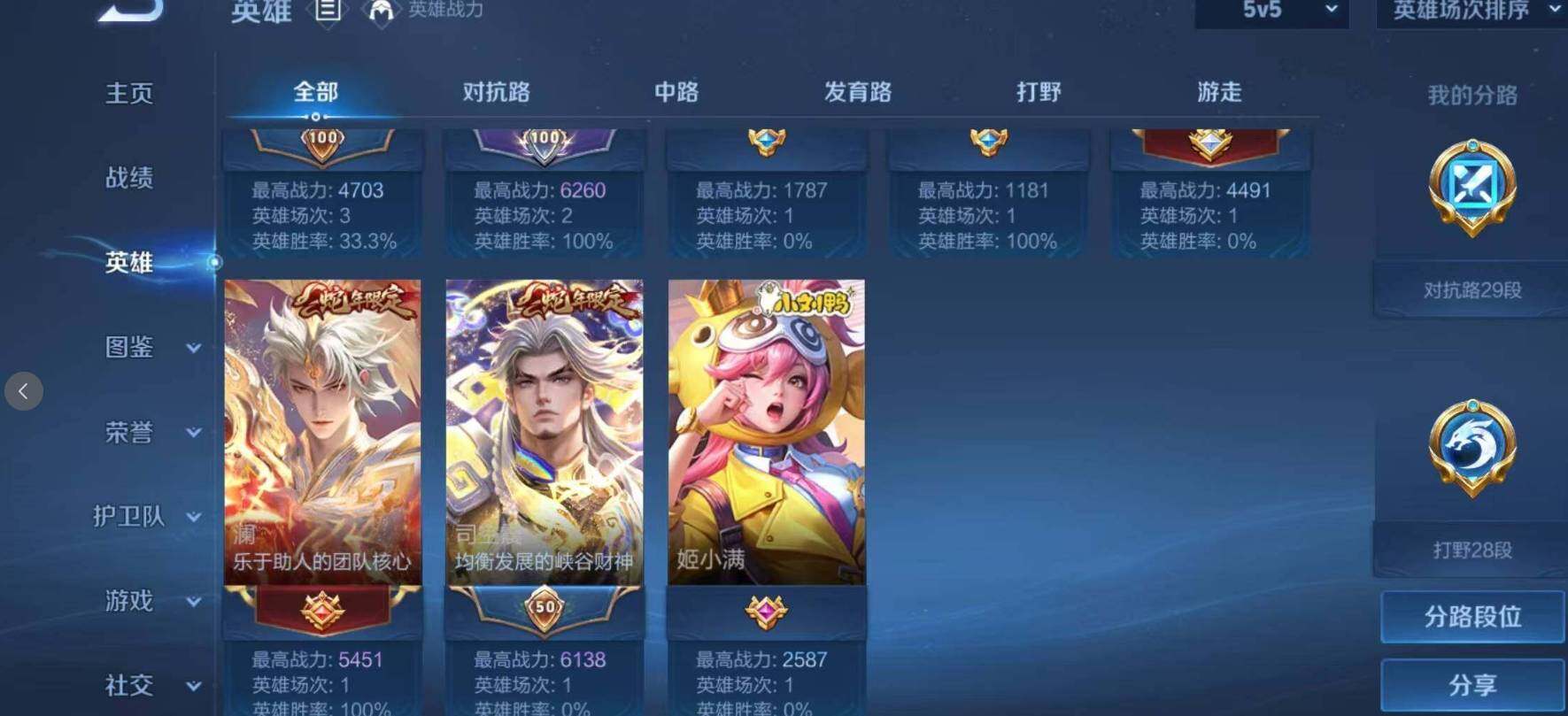 WZEY3194220王者荣耀账号详情图6 WZEY3194220王者荣耀账号详情图6