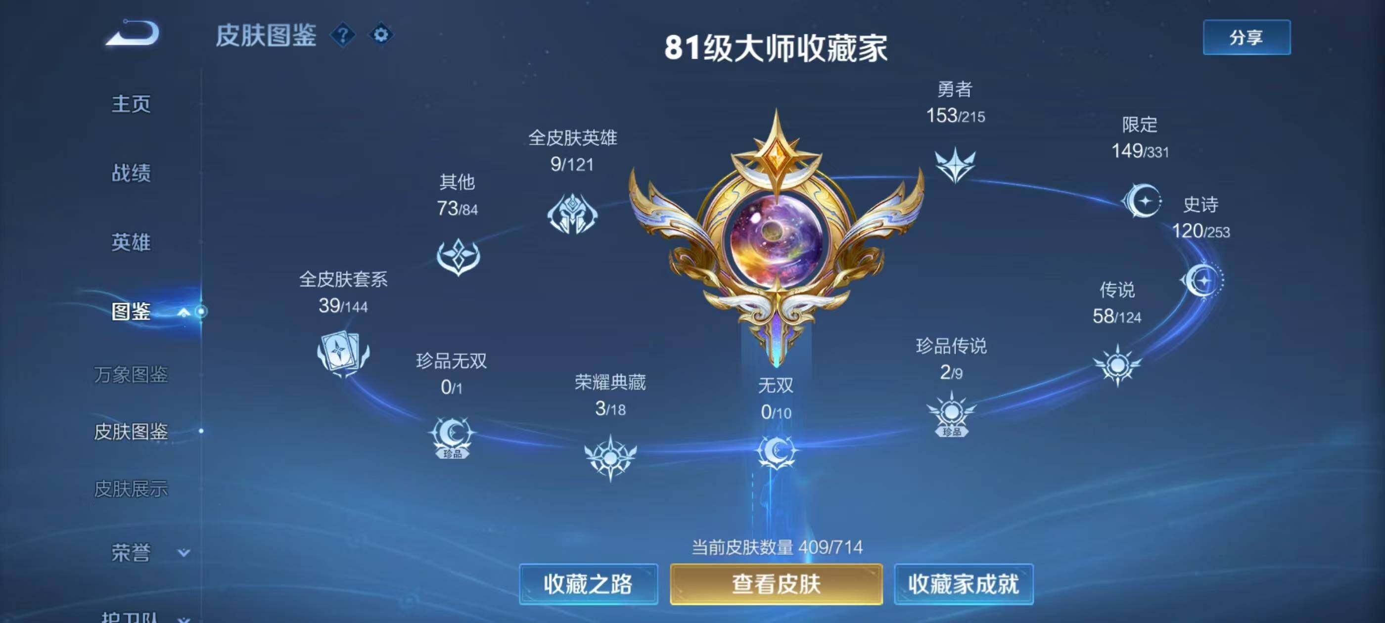WZXS3194094王者荣耀账号详情图2 WZXS3194094王者荣耀账号详情图2