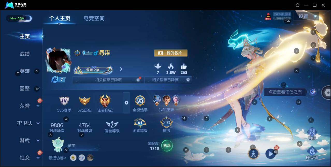 WZLE3195118王者荣耀账号详情图5 WZLE3195118王者荣耀账号详情图5