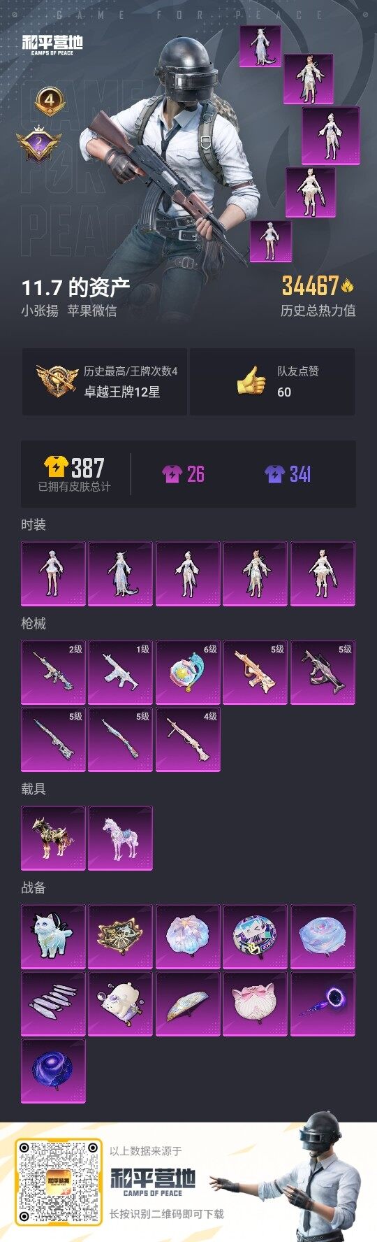 HPLE3281314和平精英账号详情图2 HPLE3281314和平精英账号详情图2