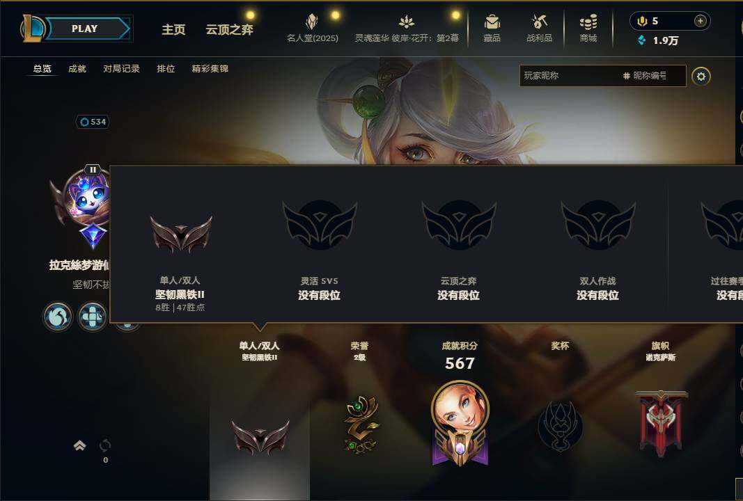 LOLEY38251英雄联盟账号详情图6 LOLEY38251英雄联盟账号详情图6