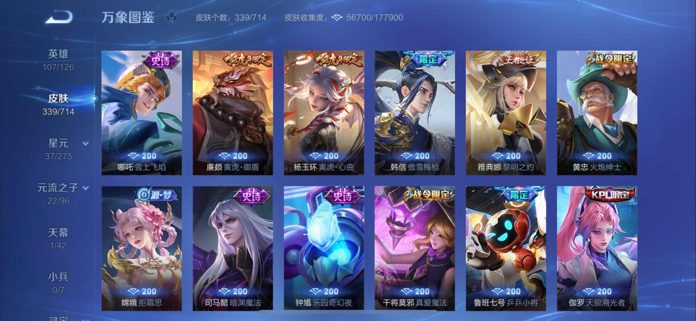 WZYXS3202861王者荣耀账号详情图11 WZYXS3202861王者荣耀账号详情图11