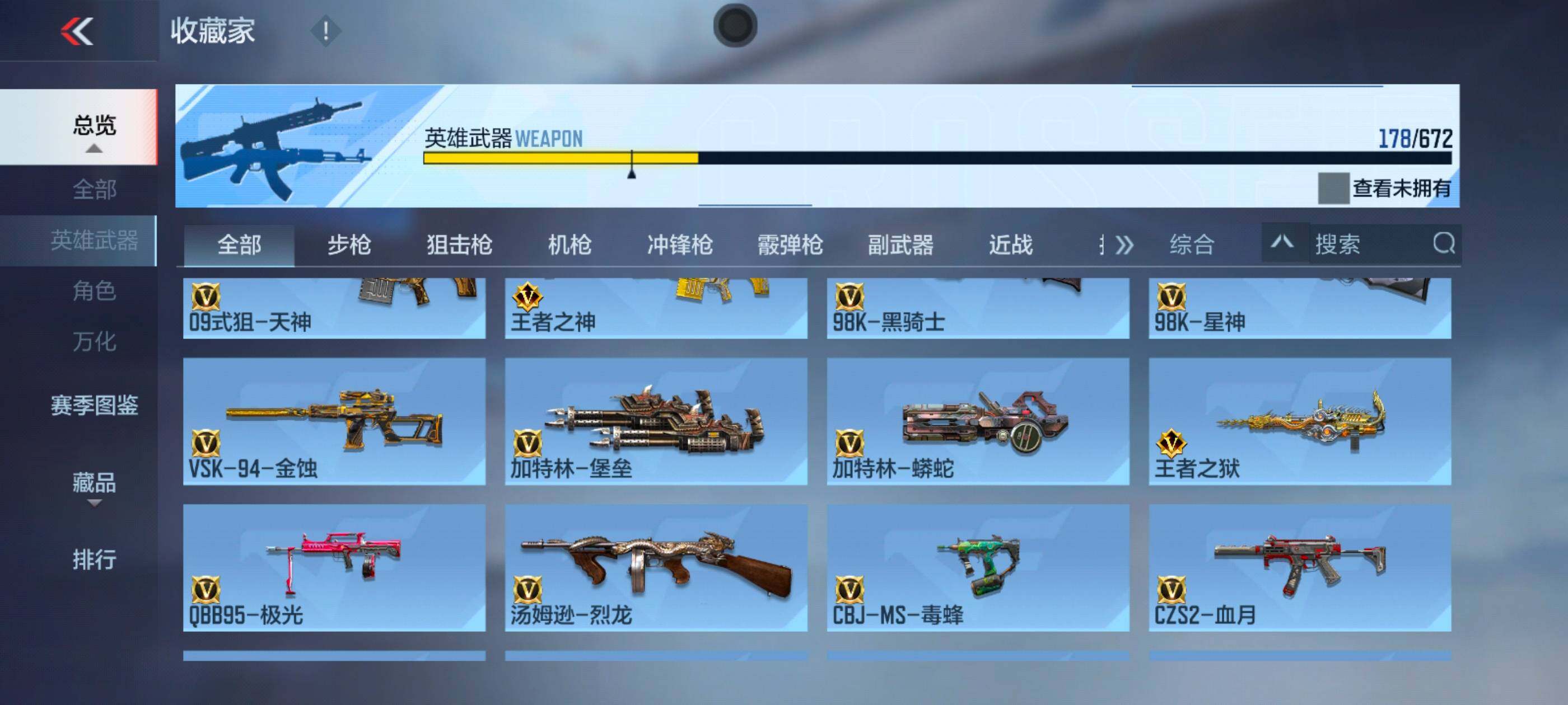 CFMXS339075枪战王者账号详情图13