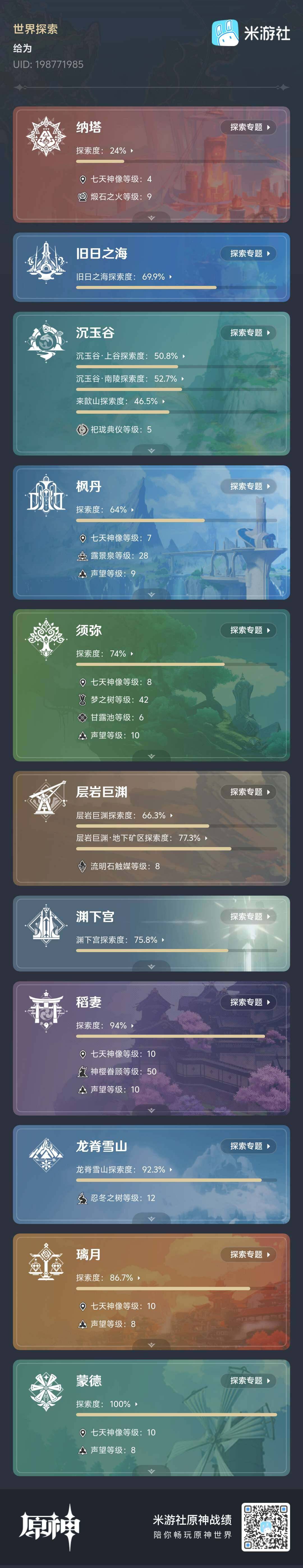 YSEY35265原神账号详情图9 YSEY35265原神账号详情图9