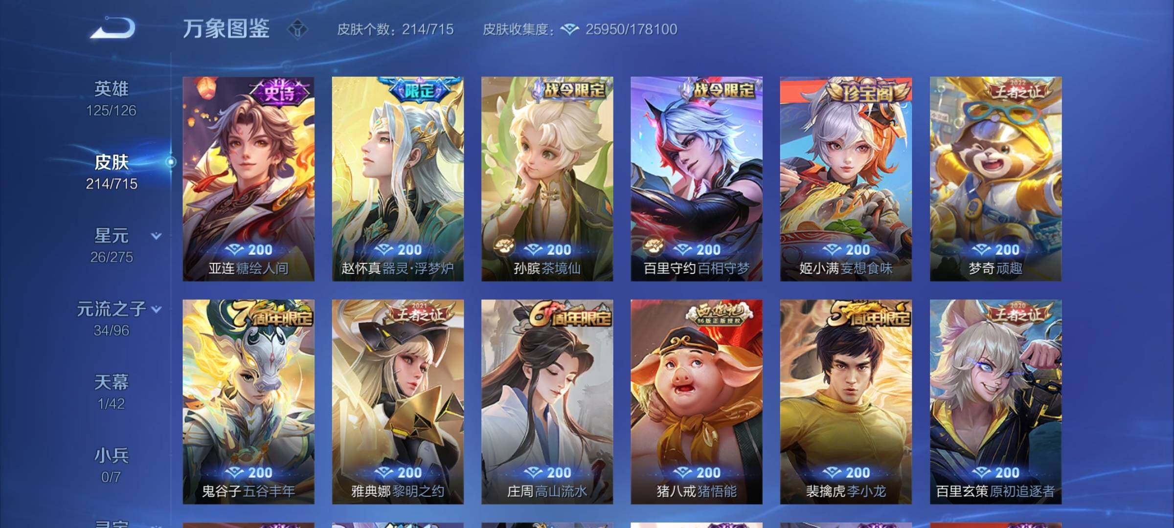 WZYXS3202389王者荣耀账号详情图6