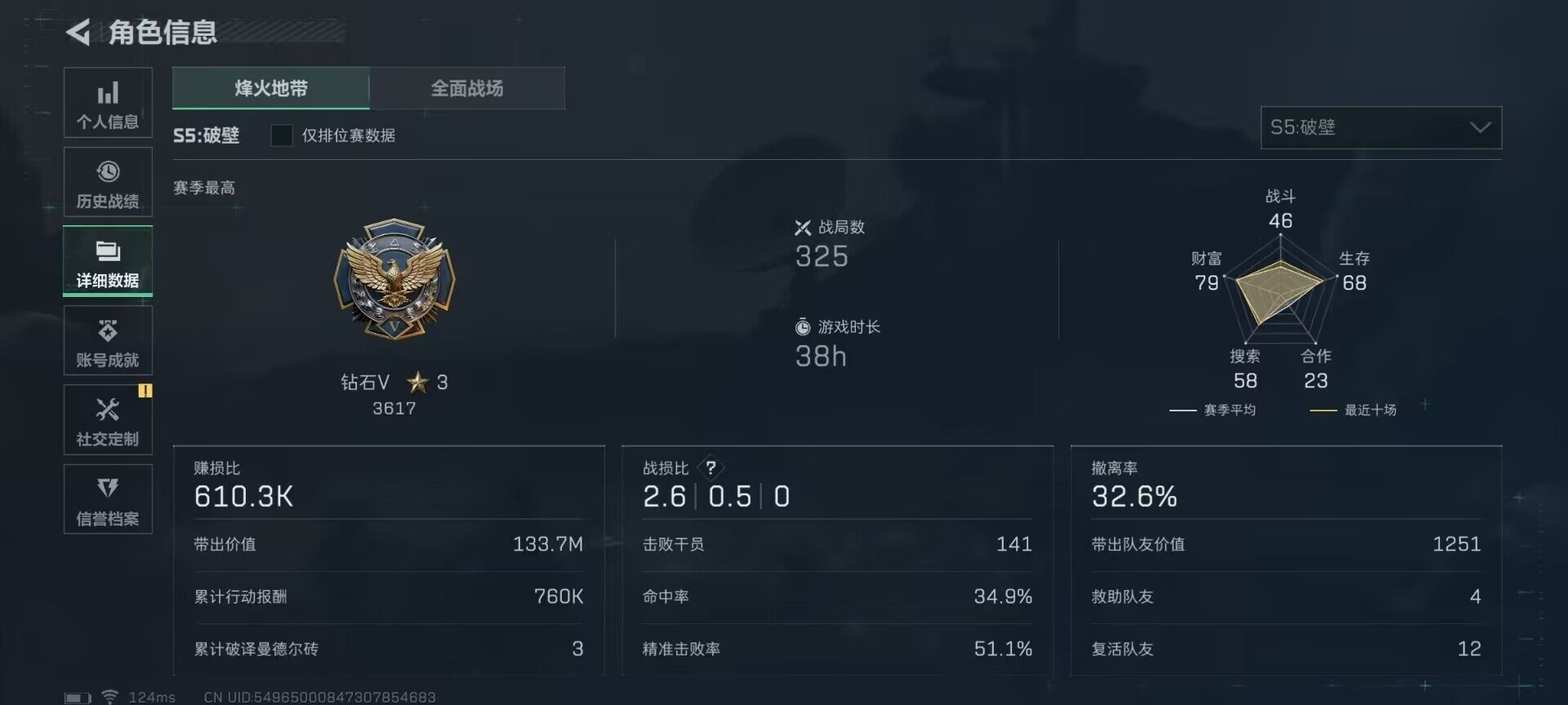 SJZEY39532三角洲行动账号详情图7 SJZEY39532三角洲行动账号详情图7