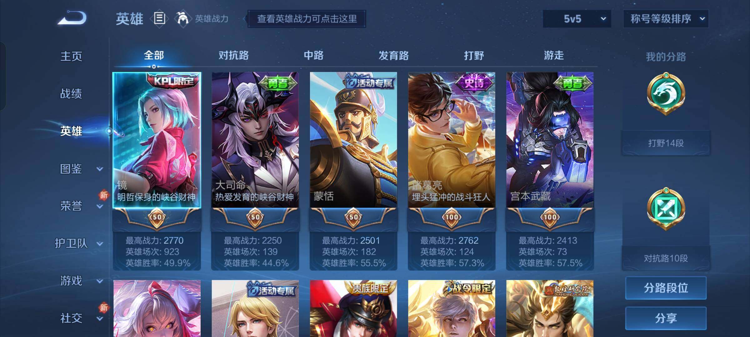 WZYXS3202784王者荣耀账号详情图3 WZYXS3202784王者荣耀账号详情图3