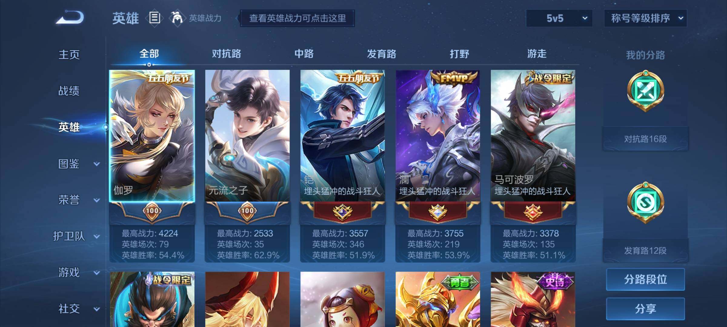 WZYXS3202937王者荣耀账号详情图3