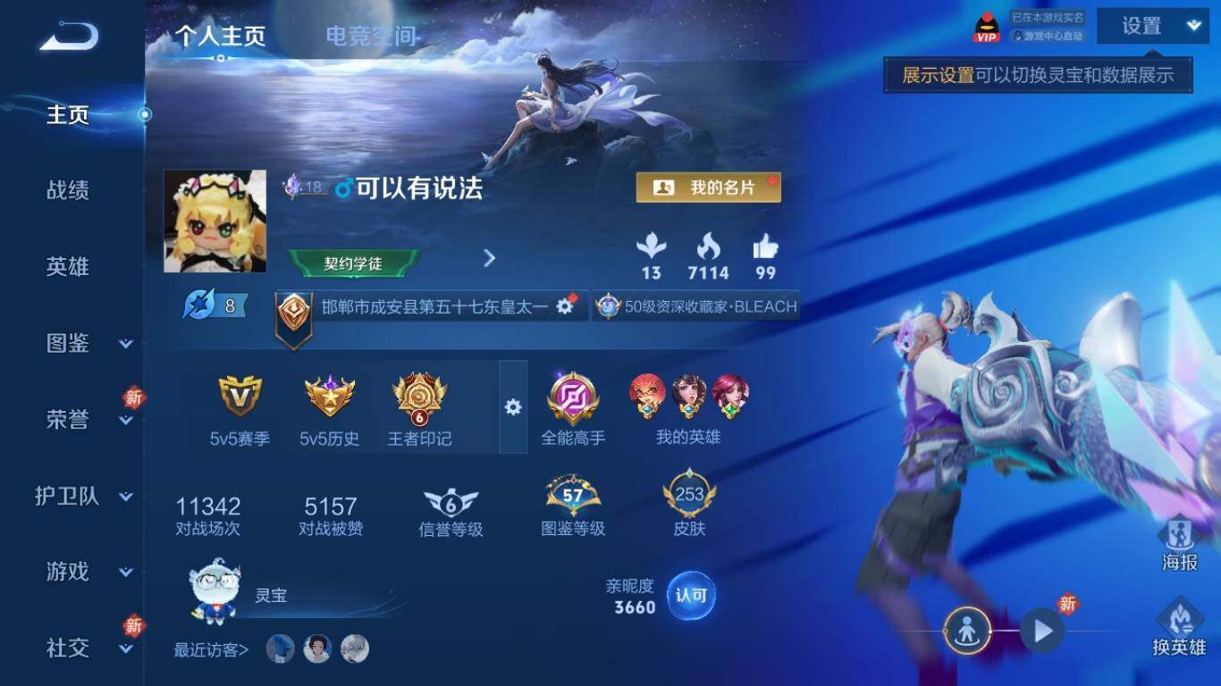 WZ033195719王者荣耀账号详情图8 WZ033195719王者荣耀账号详情图8