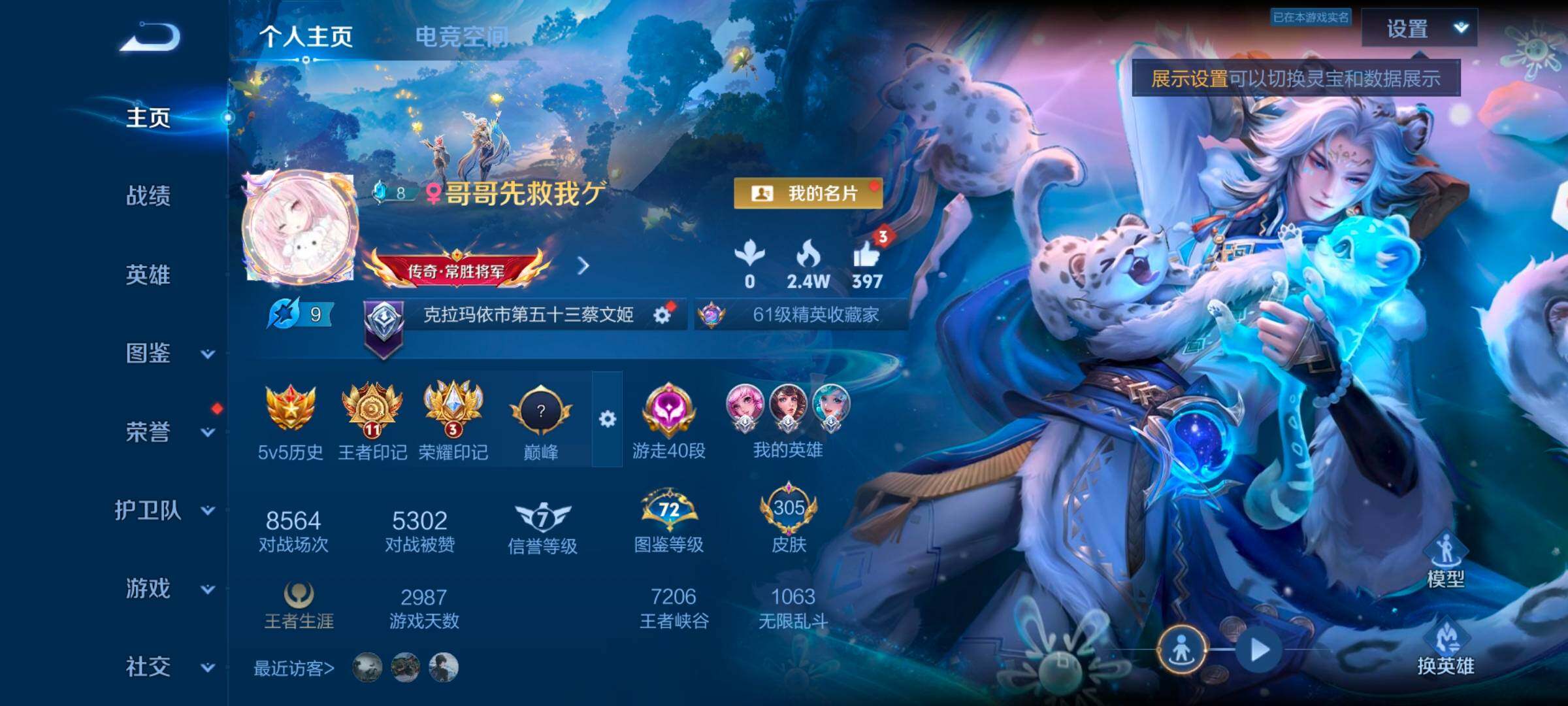 WZ033196307王者荣耀账号详情图8 WZ033196307王者荣耀账号详情图8