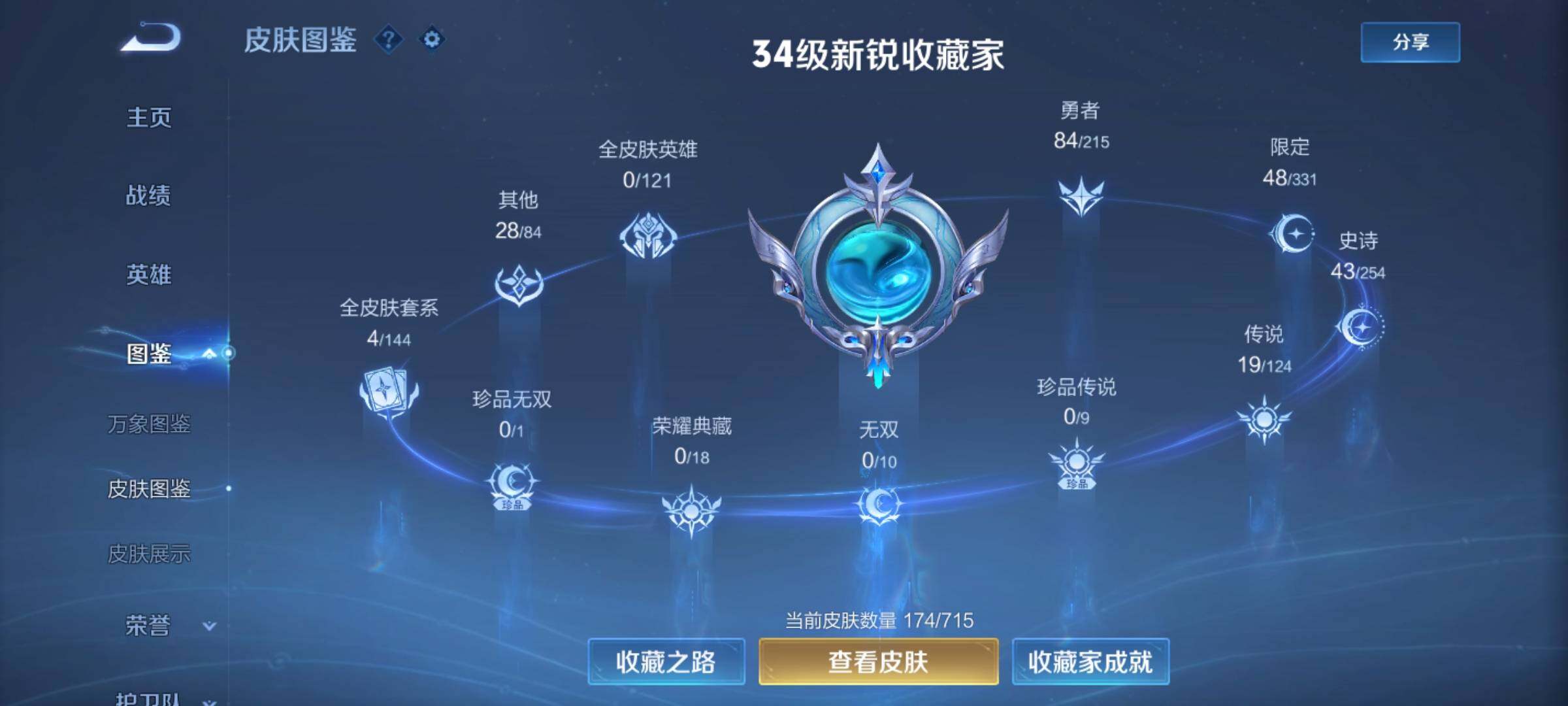 WZYXS3202956王者荣耀账号详情图4 WZYXS3202956王者荣耀账号详情图4