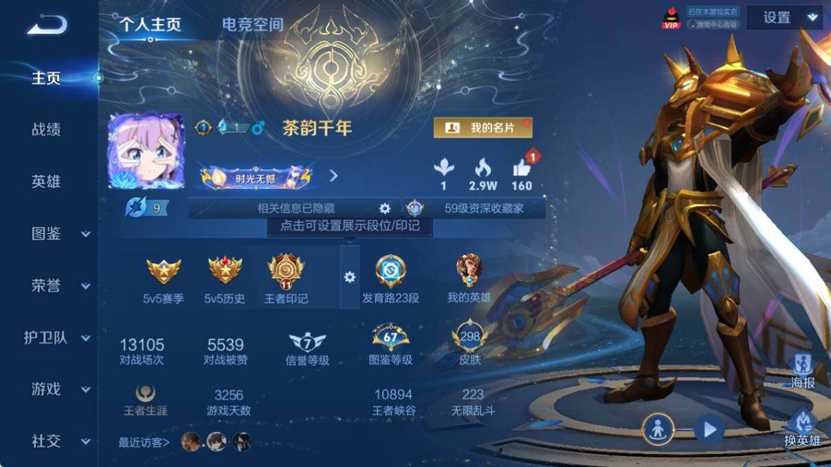 WZ033196313王者荣耀账号详情图9 WZ033196313王者荣耀账号详情图9