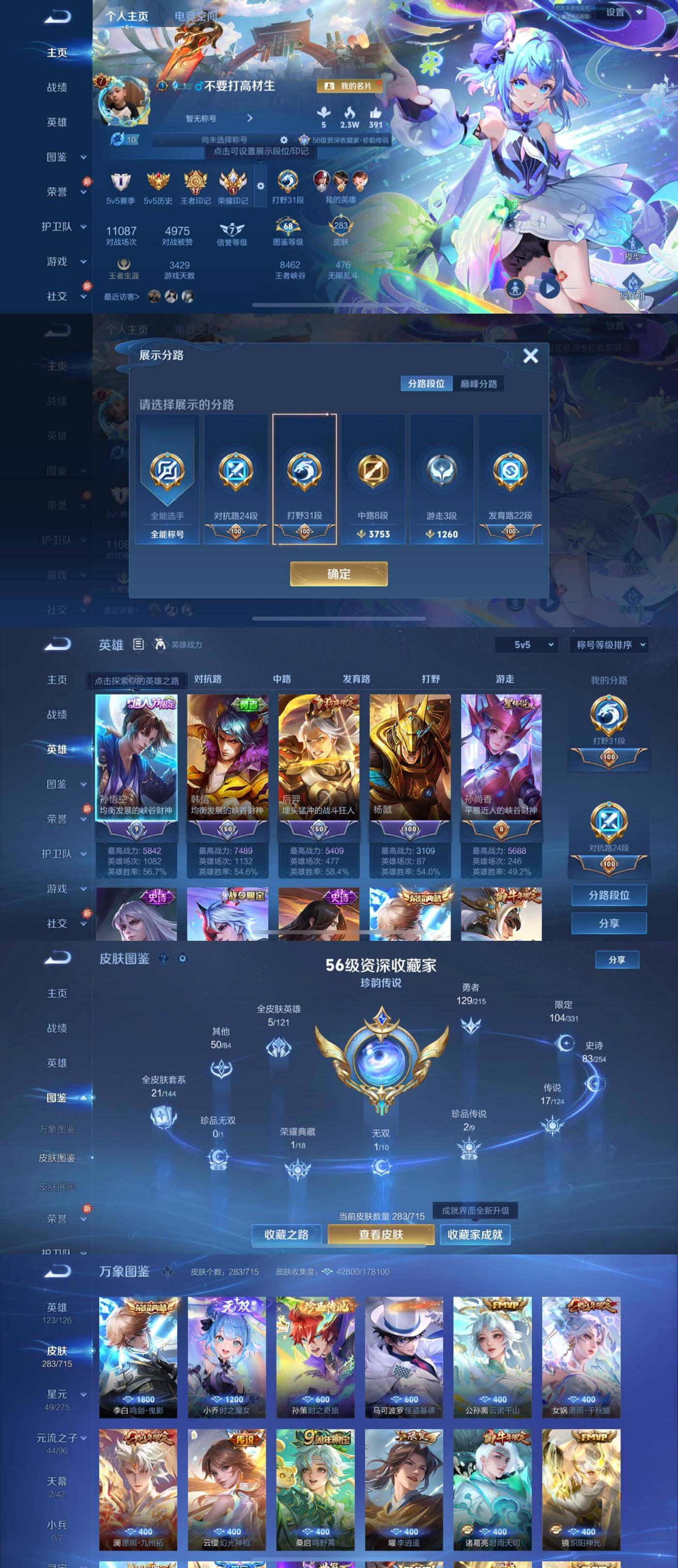 WZYXS3202880王者荣耀账号详情图2 WZYXS3202880王者荣耀账号详情图2