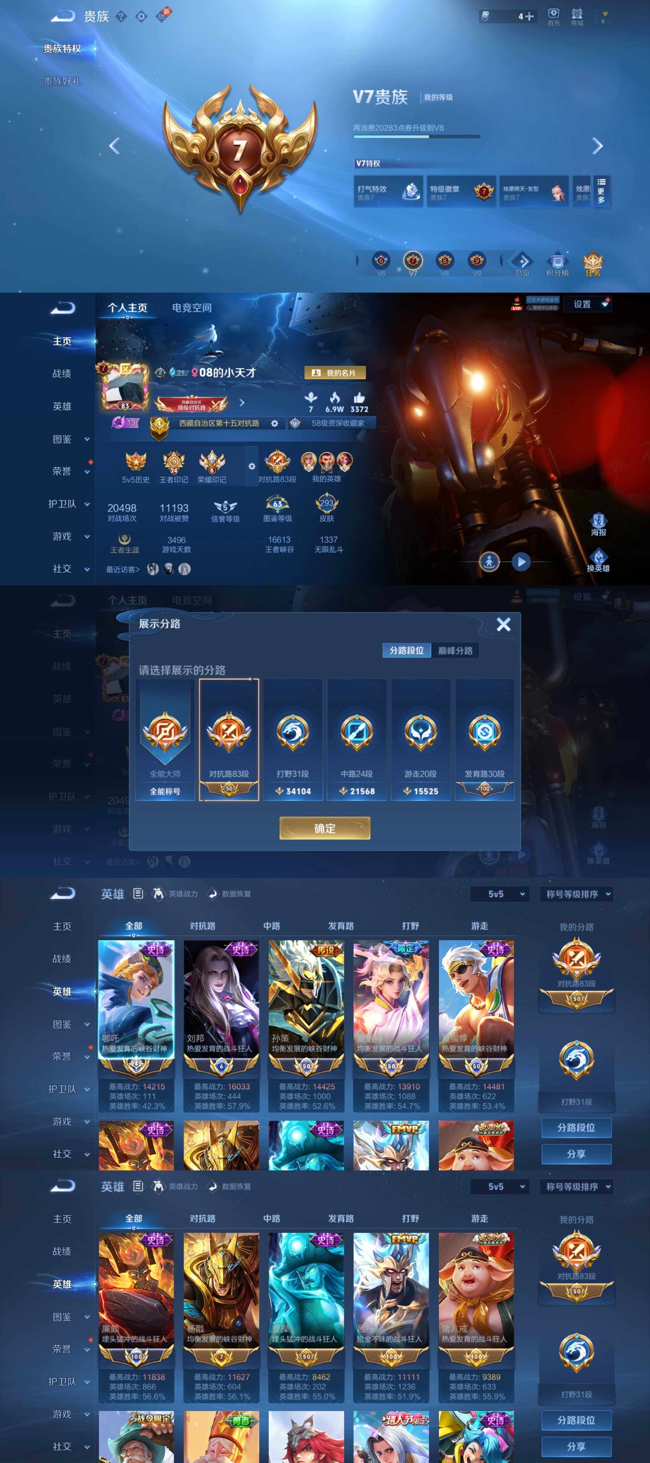 WZYXS3202889王者荣耀账号详情图2 WZYXS3202889王者荣耀账号详情图2